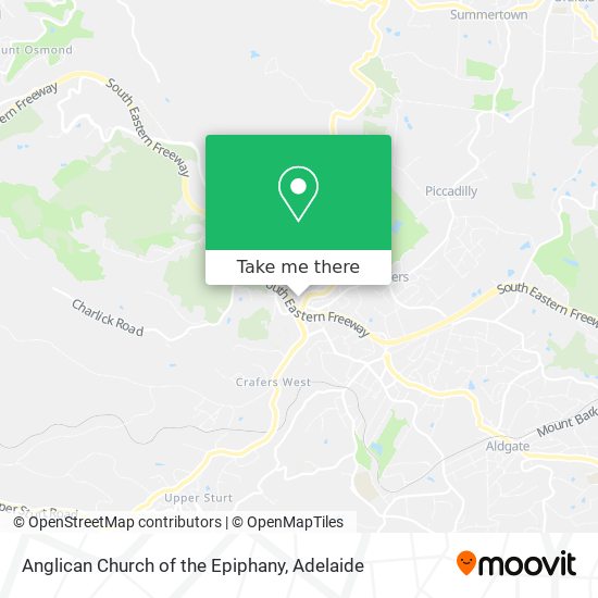Mapa Anglican Church of the Epiphany