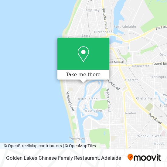 Golden Lakes Chinese Family Restaurant map