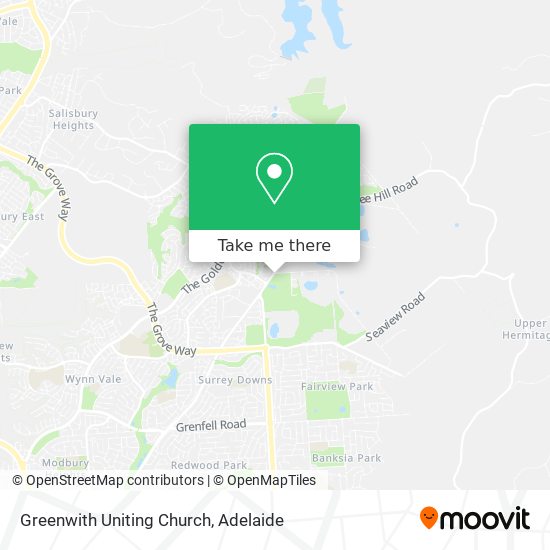 Greenwith Uniting Church map