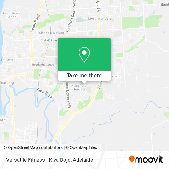 Versatile Fitness - Kiva Dojo map