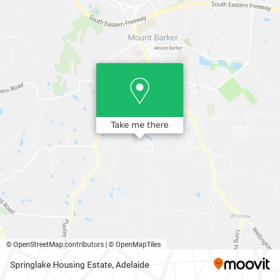 Mapa Springlake Housing Estate