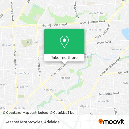 Kessner Motorcycles map