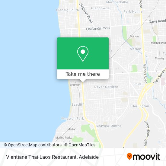 Vientiane Thai-Laos Restaurant map