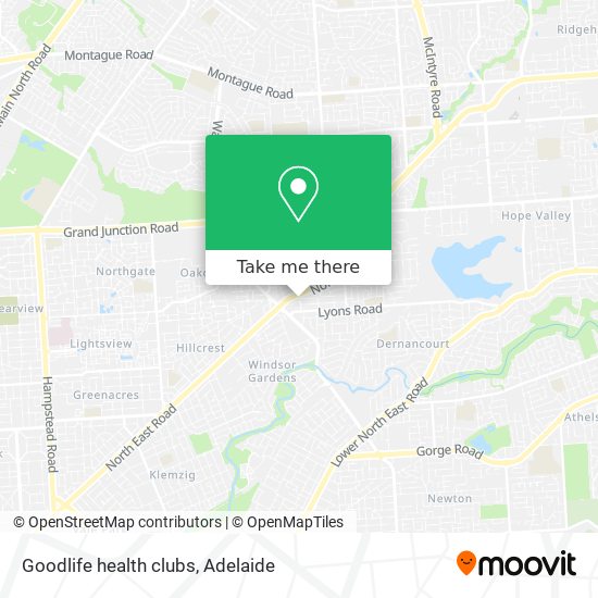 Goodlife health clubs map