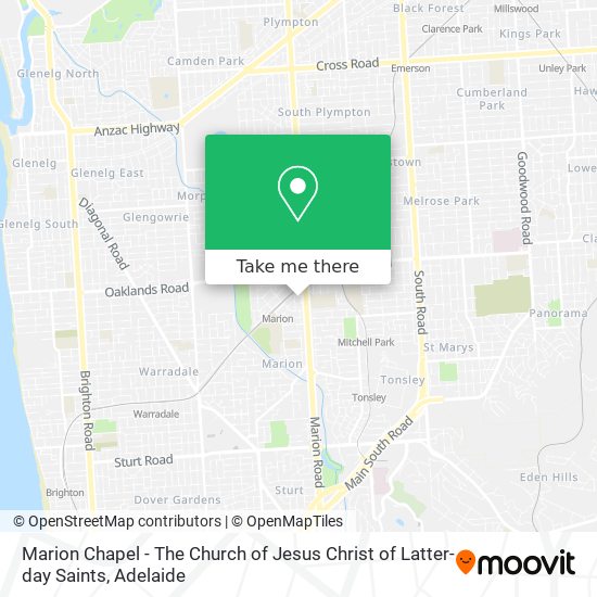 Marion Chapel - The Church of Jesus Christ of Latter-day Saints map