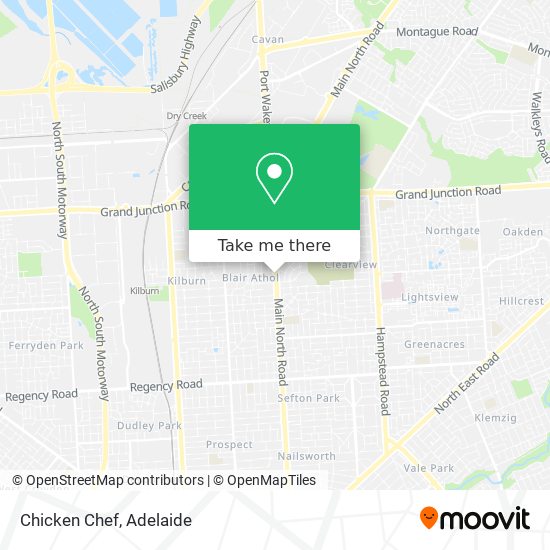 Chicken Chef map
