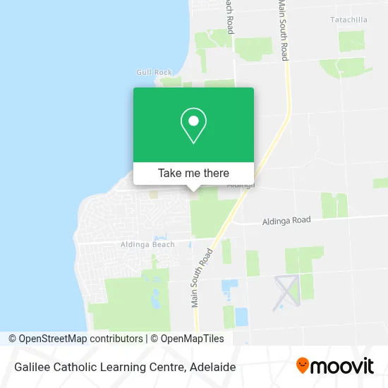 Mapa Galilee Catholic Learning Centre