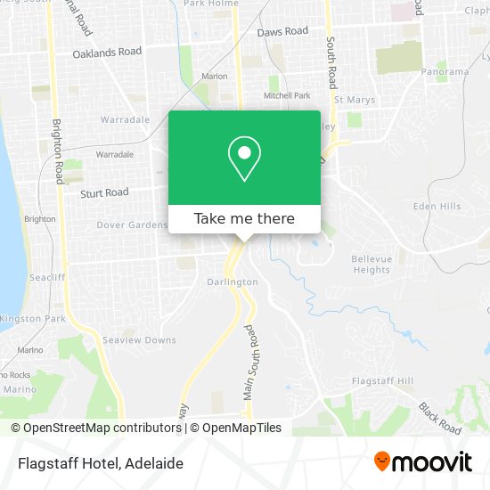 Flagstaff Hotel map