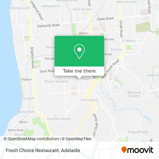 Fresh Choice Restaurant map