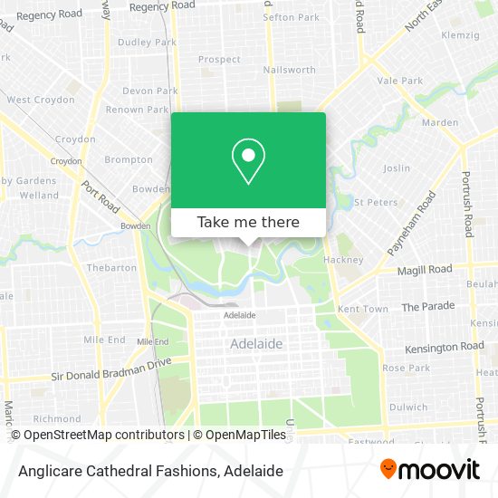 Anglicare Cathedral Fashions map