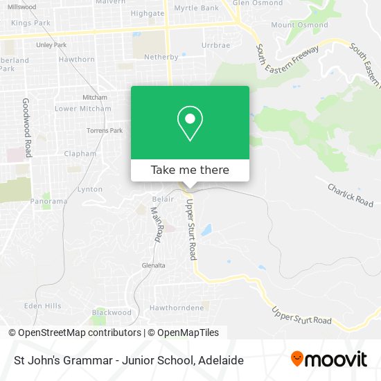 St John's Grammar - Junior School map