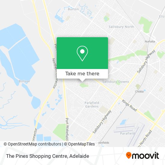 The Pines Shopping Centre map