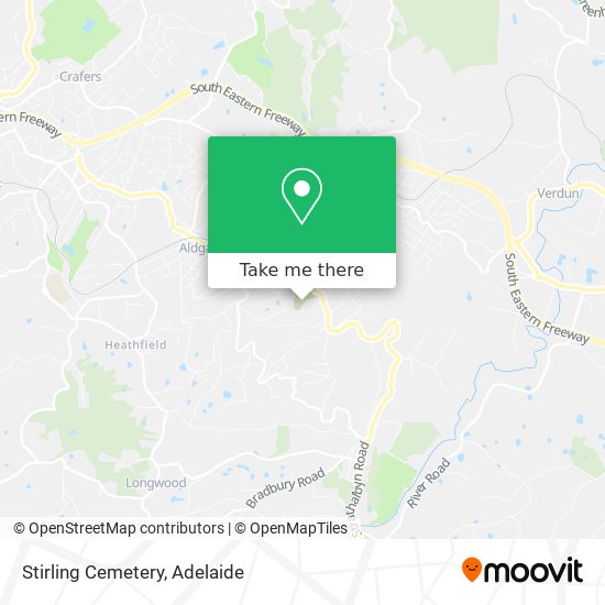 Stirling Cemetery map