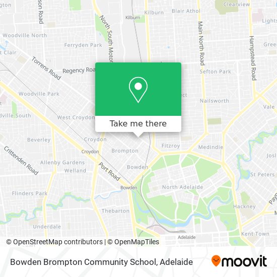 Bowden Brompton Community School map