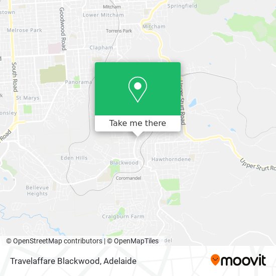 Travelaffare Blackwood map