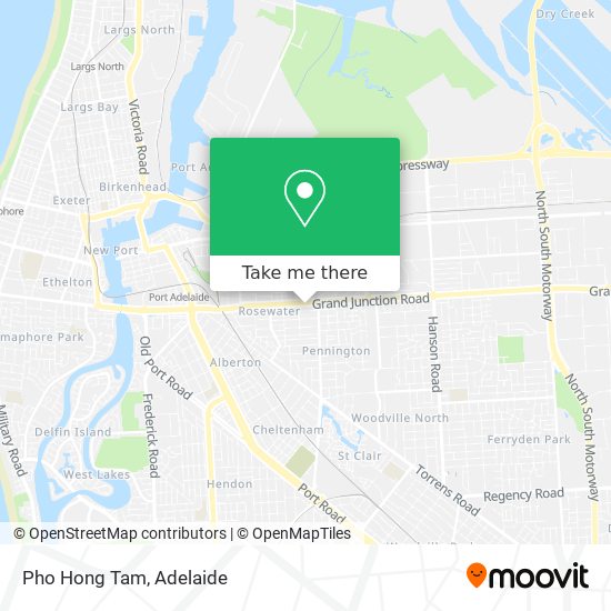 Pho Hong Tam map