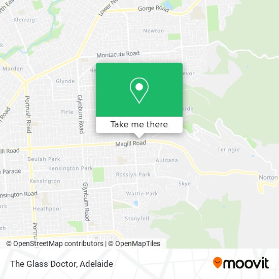 The Glass Doctor map
