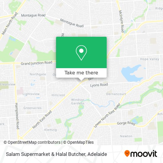 Salam Supermarket & Halal Butcher map