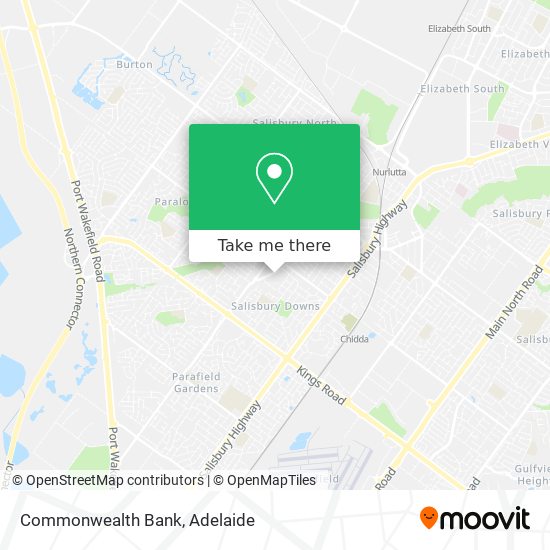 Commonwealth Bank map