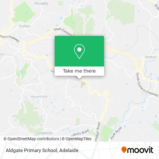 Aldgate Primary School map