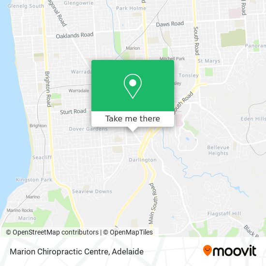 Marion Chiropractic Centre map