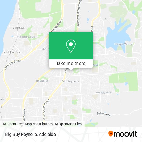 Mapa Big Buy Reynella