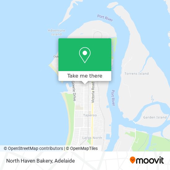 North Haven Bakery map