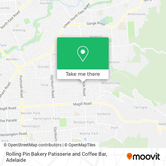 Mapa Rolling Pin Bakery Patisserie and Coffee Bar