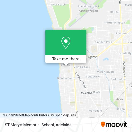 Mapa ST Mary's Memorial School