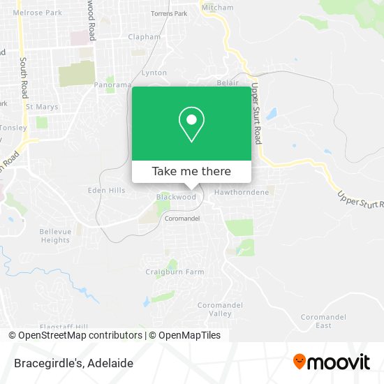 Bracegirdle's map
