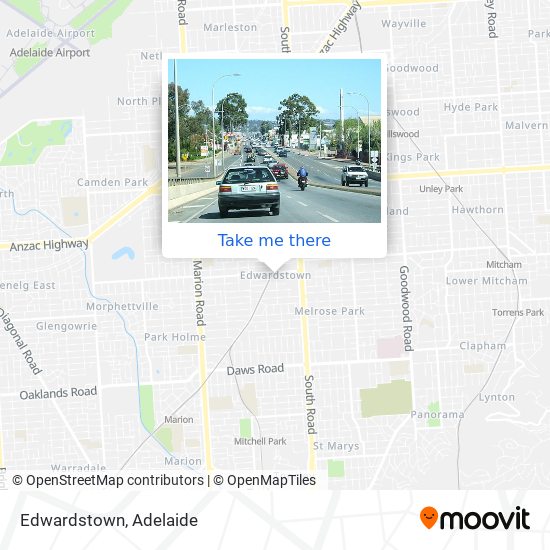 Edwardstown map