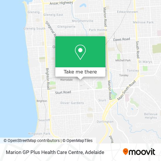 Marion GP Plus Health Care Centre map