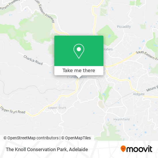 The Knoll Conservation Park map