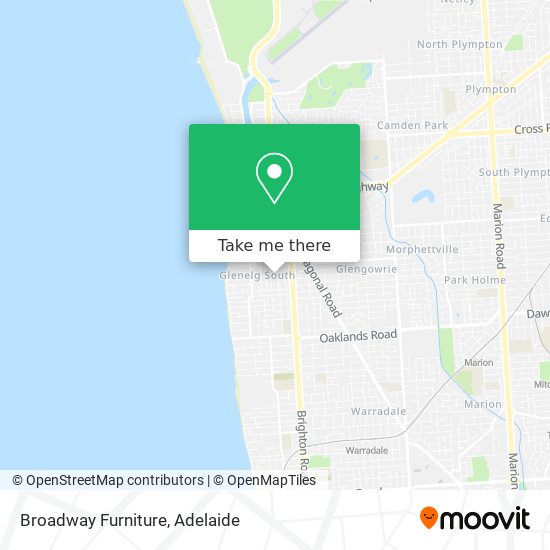 Broadway Furniture map