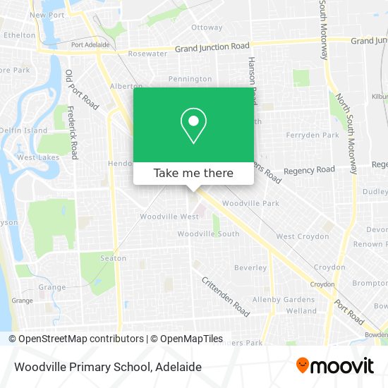 Woodville Primary School map