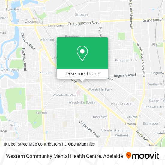 Mapa Western Community Mental Health Centre