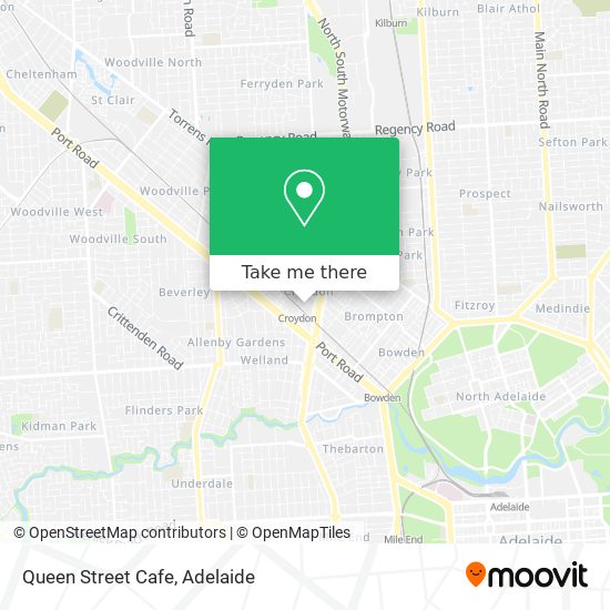 Queen Street Cafe map