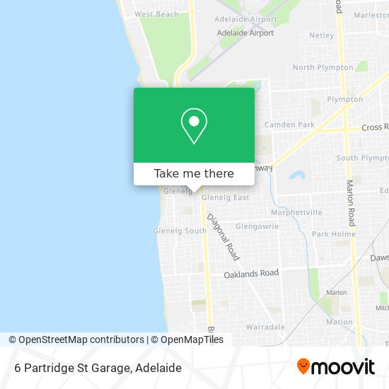 6 Partridge St Garage map