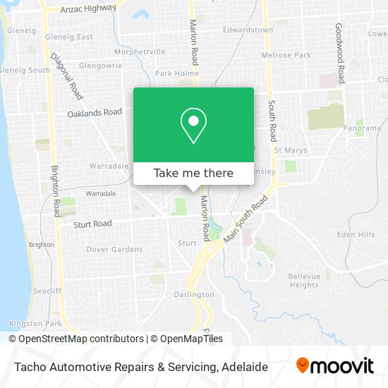 Tacho Automotive Repairs & Servicing map