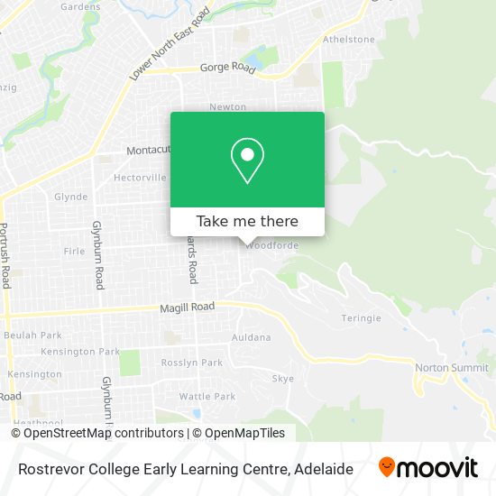 Rostrevor College Early Learning Centre map