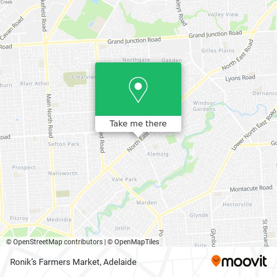 Mapa Ronik’s Farmers Market
