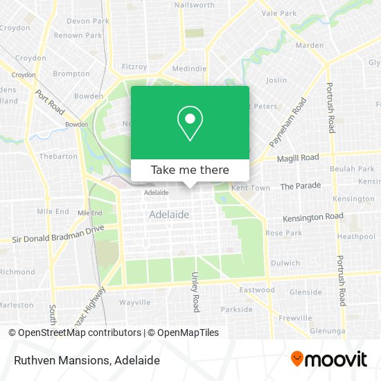 Ruthven Mansions map