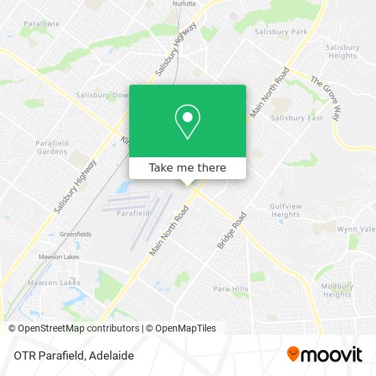 OTR Parafield map