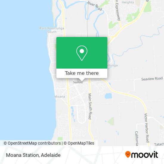 Moana Station map