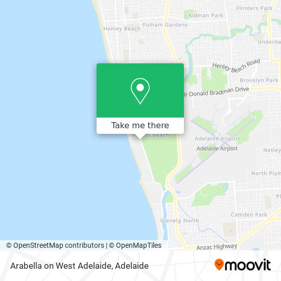 Mapa Arabella on West Adelaide