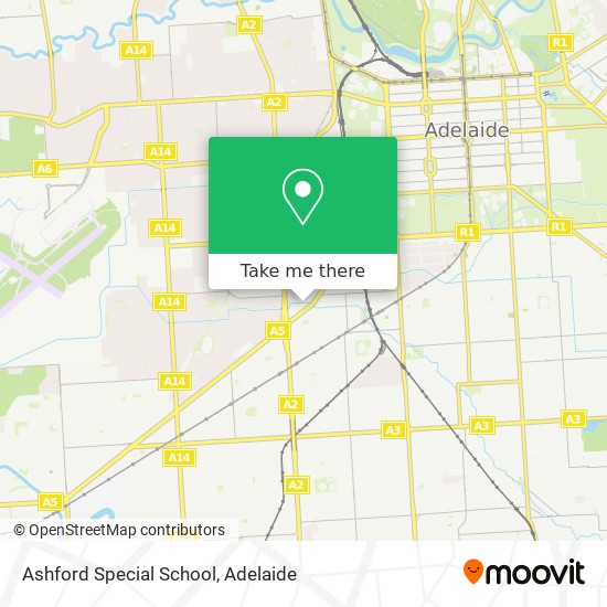 Ashford Special School map