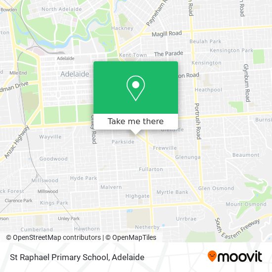 St Raphael Primary School map