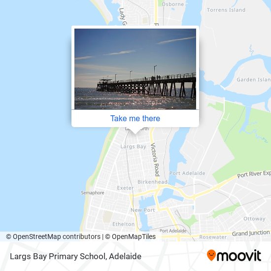 Largs Bay Primary School map