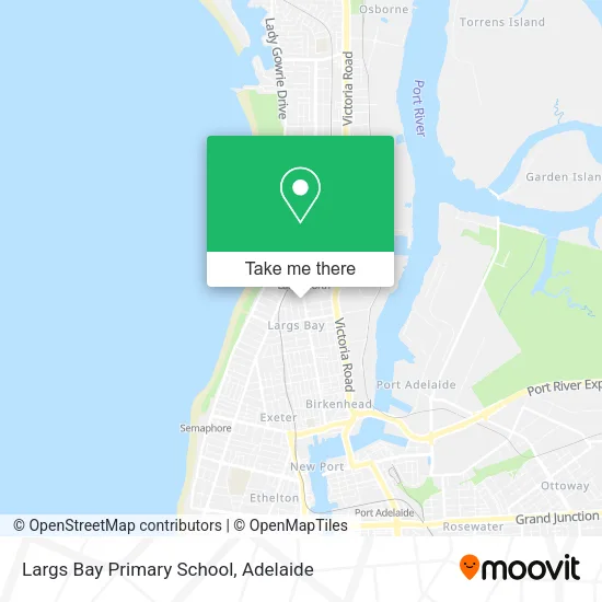 Largs Bay Primary School map