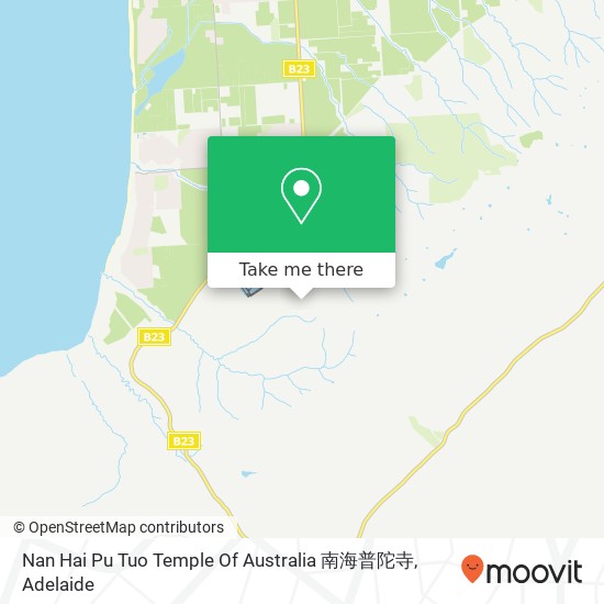 Nan Hai Pu Tuo Temple Of Australia 南海普陀寺 map